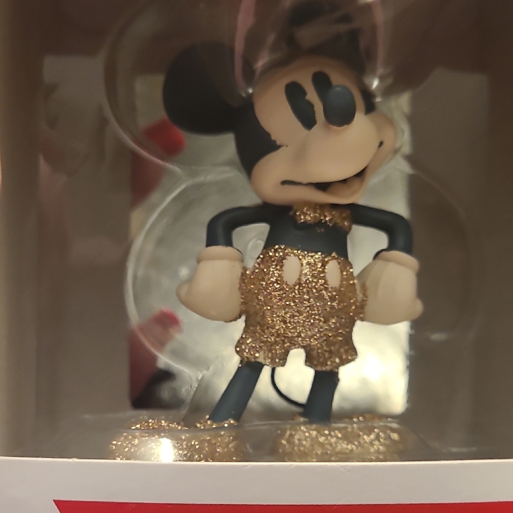 Hallmark Disney Mickey Mouse Ornament with Gold and Black - Picture 6 of 6